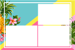Fotobox-Druckvorlage Aloha – Kategorie Party