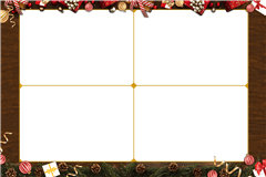 Fotobox-Druckvorlage Christmas Gift – Kategorie Weihnachten