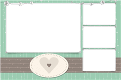 Fotobox-Druckvorlage Diamond Love – Kategorie Hochzeit
