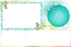 Fotobox-Druckvorlage Floral – Kategorie Hochzeit